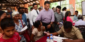“Healthy Sri Lanka” යටතේ හේවායින්නකන්ද විද්‍යාලයේ ජංගම සුවසායනයක්