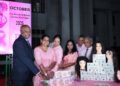 පියයුරු පිළිකා දැනුවත්භාවය උදාකරමින් කොළඹ මහ නගර සභාව රෝස පැහැයෙන් බබළයි