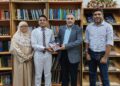 Zahira College Student Launches New Book “Fate Draconia” in Colombo