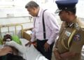 මීගමුව බන්ධනාගාරයේ තුවාල ලැබූ නිලධාරීන්ගේ සුවදුක් විමසීමට අධිකරණ ඇමති රෝහලට