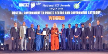 ජනාධිපති ලේකම් කාර්යාලයට ජාතික ICT සම්මාන උළෙලේදී රන් සම්මානයක්